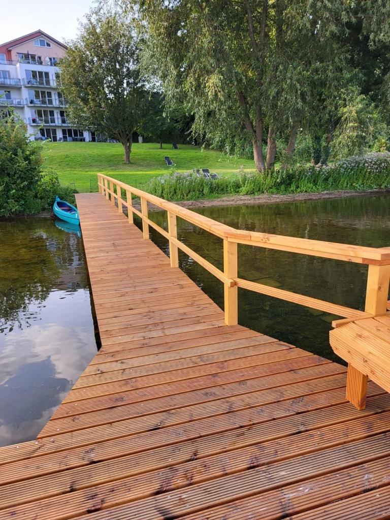 אשברג Ferienwohnung Am Grossen Ploener See מראה חיצוני תמונה
